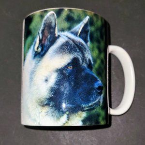Vintage 1994 Akita Mug. Barbara Augello Xpress